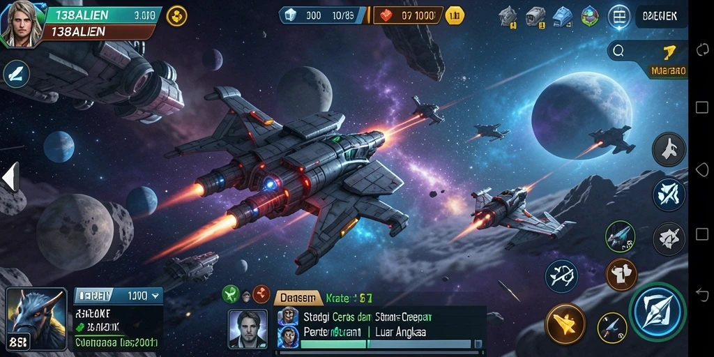 Tampilan gameplay 138ALIEN yang menarik dalam pertempuran strategi.