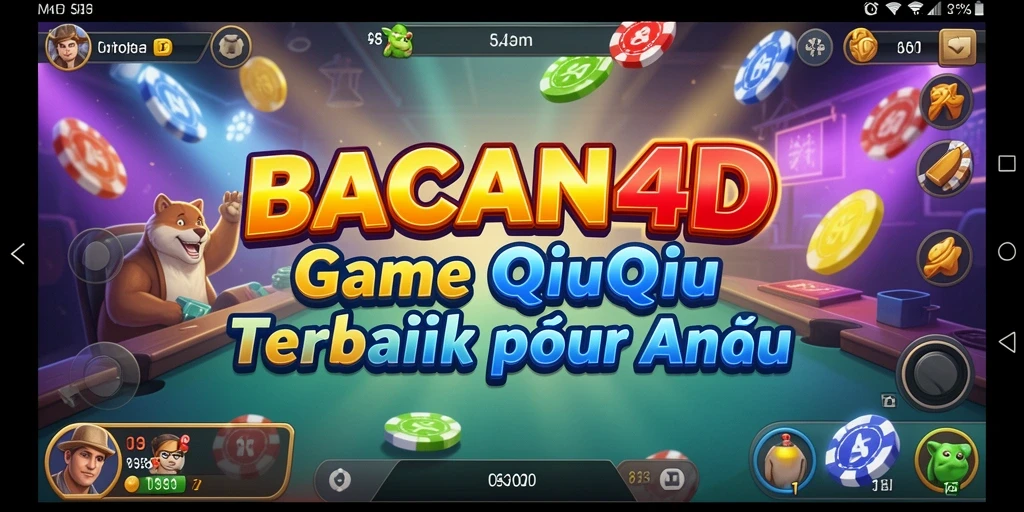 Tampilan gameplay QiuQiu yang seru dan menantang dalam BACAN4D.