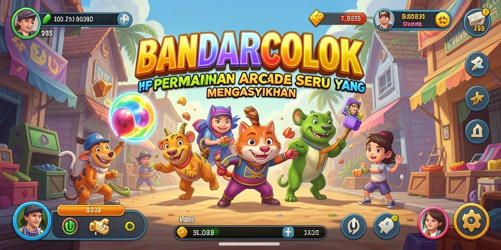 Screenshot gameplay dari BANDARCOLOK menampilkan aksi seru dan tantangan menarik.