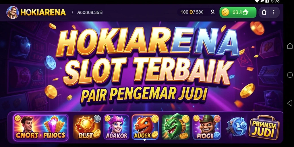 Tampilan gameplay HOKIARENA yang mendebarkan dengan mesin slot yang beragam.
