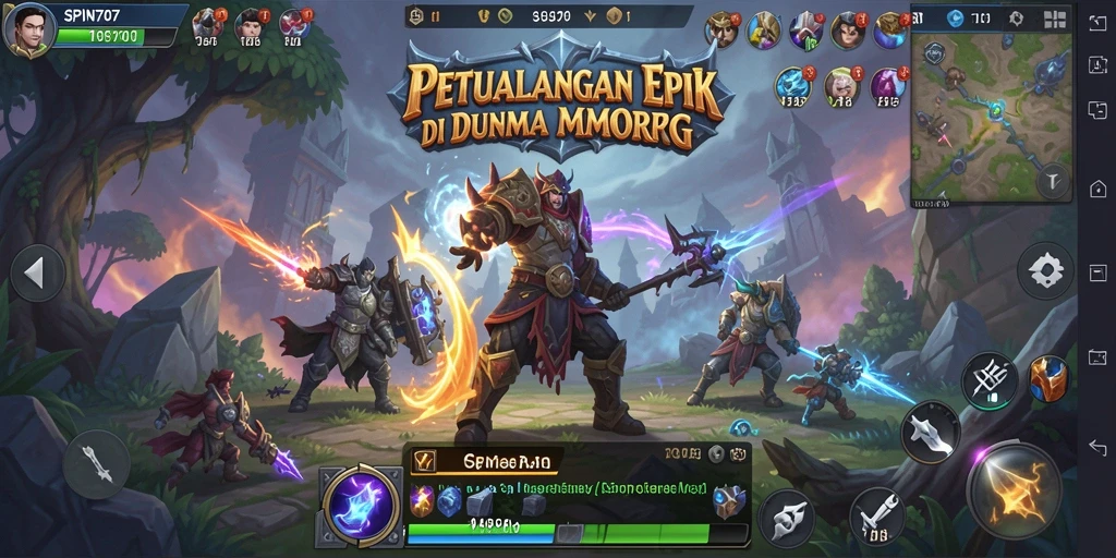Tampilan gameplay seru di SPIN707 dengan grafis memukau.
